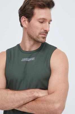 Hummel t-shirt treningowy Flex kolor zielony