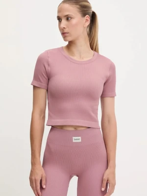 Hummel t-shirt treningowy kolor różowy 230306