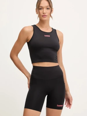 Hummel top treningowy kolor czarny 230082