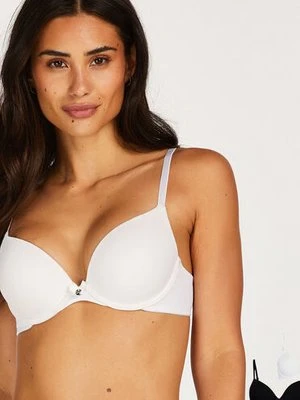 Hunkemöller 2 sztuki biustonoszy usztywnianych z fiszbinami Czarny