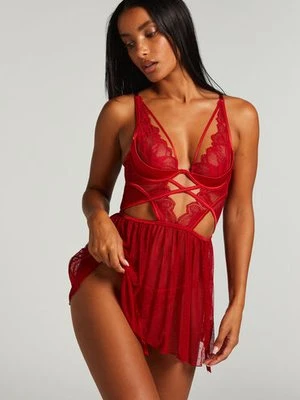 Hunkemöller Babydoll Billie Czerwony