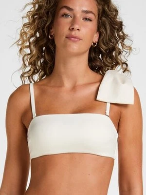 Hunkemöller Bandeau Bikini Top Como Biały