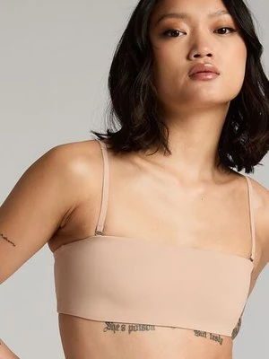 Hunkemöller Bandeau Bralette Smooth Beżowy