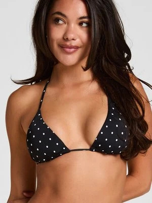 Hunkemöller Bardolino Trójkątny Top Bikini Czarny
