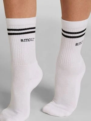 Hunkemöller Bawełniane skarpetki Crew Czarny