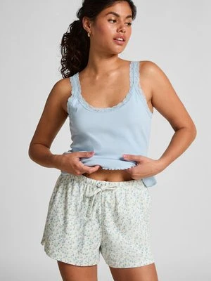 Hunkemöller Bawełniane spodenki Biały