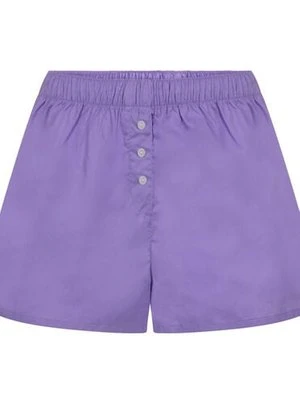 Hunkemöller Bawełniane spodenki Fioletowy