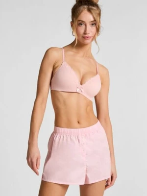 Hunkemöller Bawełniane spodenki Różowy
