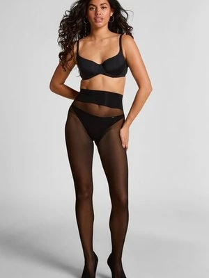Hunkemöller Bezszwowe rajstopy 20 DEN Czarny