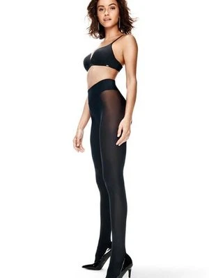 Hunkemöller Bezszwowe rajstopy 40 DEN Czarny