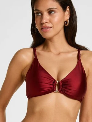 Hunkemöller Bikini Top Bari Czerwony
