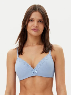 Hunkemöller Biustonosz bezfiszbinowy Lola 301081 Błękitny