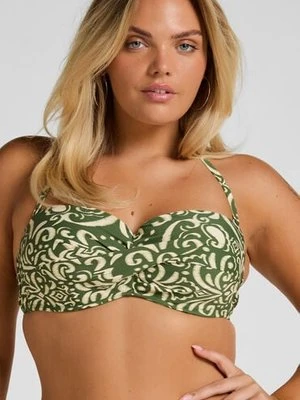 Hunkemöller Biustonosz Bikini z Fiszbinami i Wypełnieniem Cancun Zielony
