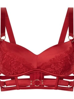 Hunkemöller Biustonosz bralette Noeki Czerwony