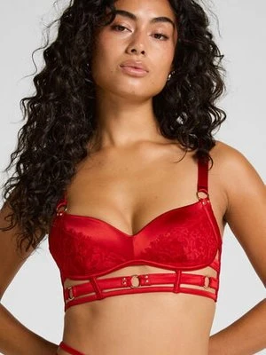 Hunkemöller Biustonosz bralette Noeki Czerwony
