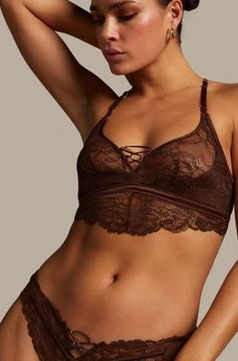 Hunkemöller Biustonosz bralette Patrice Brązowy