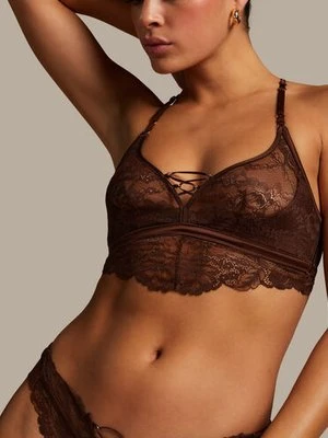 Hunkemöller Biustonosz bralette Patrice Brązowy