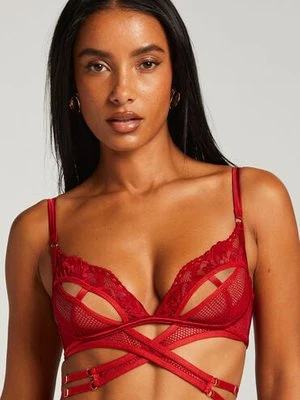 Hunkemöller Biustonosz bralette Pleasure Czerwony