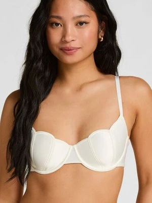 Hunkemöller Biustonosz Britt z Fiszbinami i Wyściółką Biały