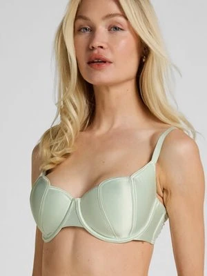 Hunkemöller Biustonosz Britt z Fiszbinami i Wyściółką Zielony