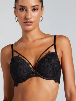 Zdjęcie produktu Hunkemöller Biustonosz maksymalnie usztywniany z fiszbinami Char Czarny