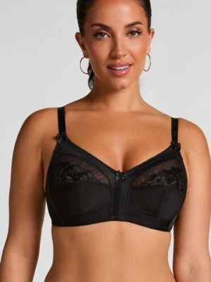 Hunkemöller Biustonosz nieusztywniany bez fiszbin Sara Czarny