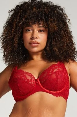 Hunkemöller Biustonosz nieusztywniany z fiszbinami Daisy Czerwony