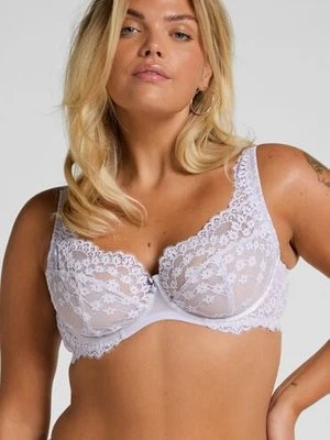 Hunkemöller Biustonosz nieusztywniany z fiszbinami Daisy Fioletowy
