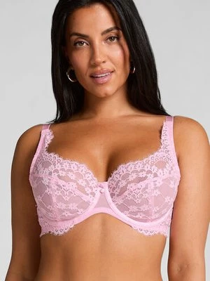 Hunkemöller Biustonosz nieusztywniany z fiszbinami Daisy Różowy
