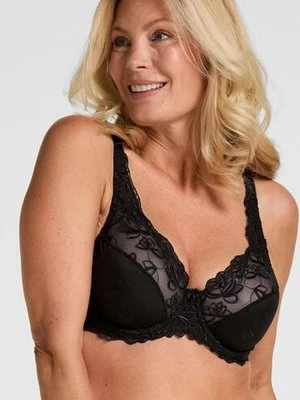Hunkemöller Biustonosz nieusztywniany z fiszbinami Diva Czarny