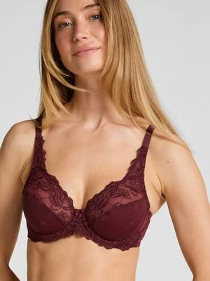 Hunkemöller Biustonosz nieusztywniany z fiszbinami Diva Czerwony