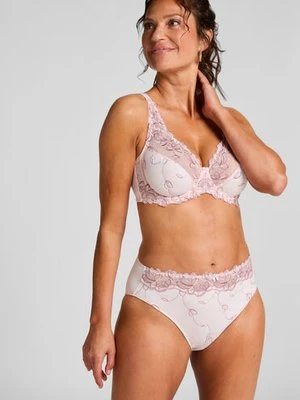 Hunkemöller Biustonosz nieusztywniany z fiszbinami Diva Różowy