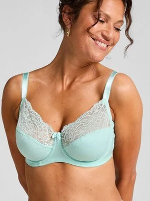 Hunkemöller Biustonosz nieusztywniany z fiszbinami Sophie Niebieski