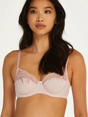 Hunkemöller Biustonosz nieusztywniany z fiszbinami Sophie Różowy