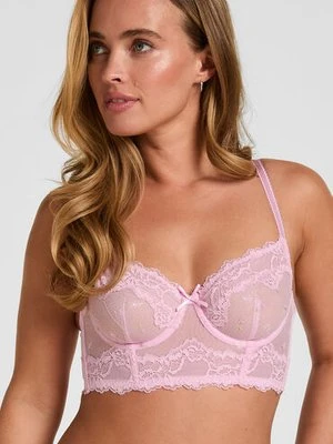 Hunkemöller Biustonosz Push-Up Camellia Różowy
