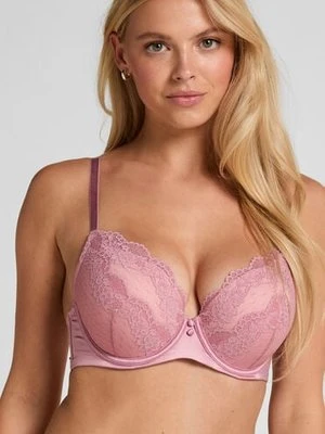 Hunkemöller Biustonosz push-up Laila Różowy