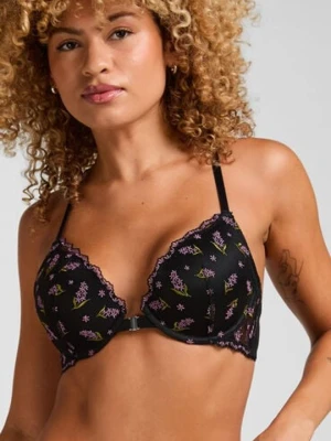 Hunkemöller Biustonosz typu push-up Iris Czarny