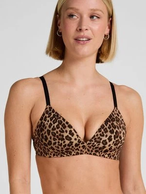 Hunkemöller Biustonosz usztywniany bez fiszbin Mona Brązowy