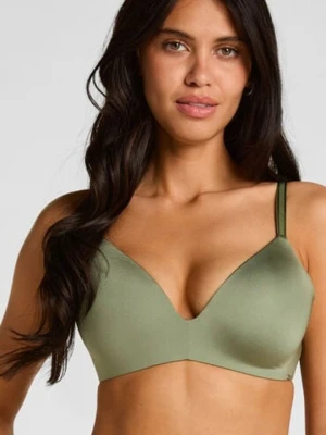 Hunkemöller Biustonosz usztywniany bez fiszbin Mona Zielony