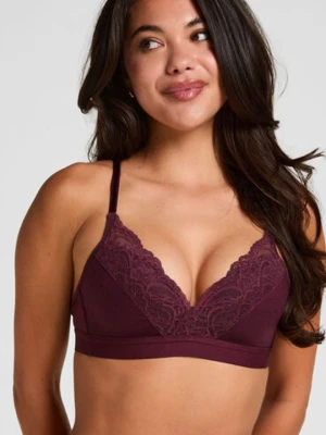 Hunkemöller Biustonosz usztywniany bez fiszbin Sophie Fioletowy