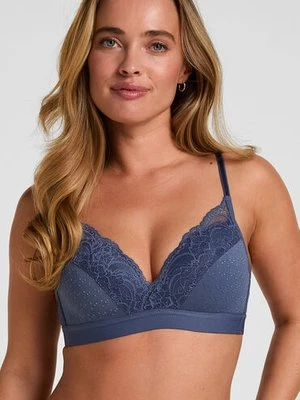 Hunkemöller Biustonosz usztywniany bez fiszbin Sophie Niebieski