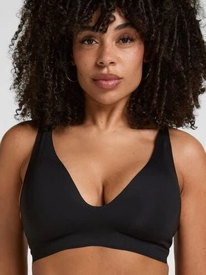 Hunkemöller Biustonosz usztywniany bez fiszbin Super Comfort Czarny