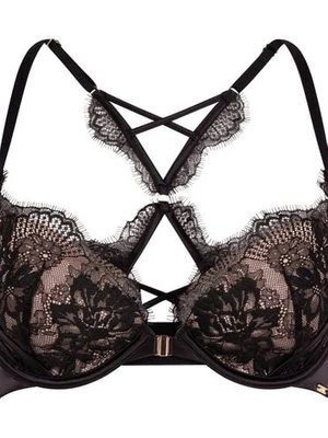 Hunkemöller Biustonosz usztywniany Cynthia z fiszbinami Czarny