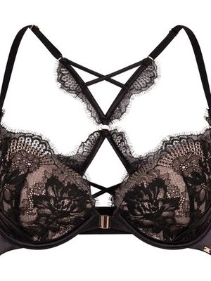 Zdjęcie produktu Hunkemöller Biustonosz usztywniany Cynthia z fiszbinami Czarny