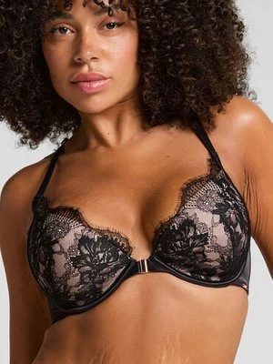 Hunkemöller Biustonosz usztywniany Cynthia z fiszbinami Czarny