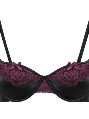 Hunkemöller Biustonosz usztywniany z fiszbinami Ambra Czarny
