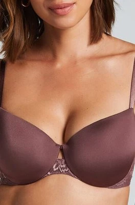 Hunkemöller Biustonosz usztywniany z fiszbinami Lea Fioletowy