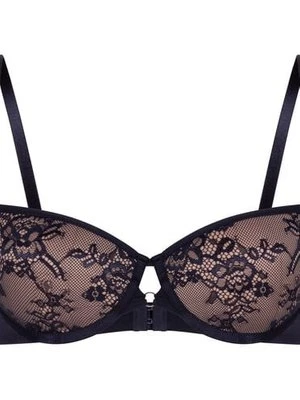 Hunkemöller Biustonosz usztywniany z fiszbinami Lea Niebieski