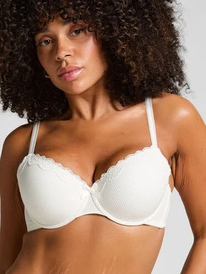 Hunkemöller Biustonosz usztywniany z fiszbinami Lola Biały