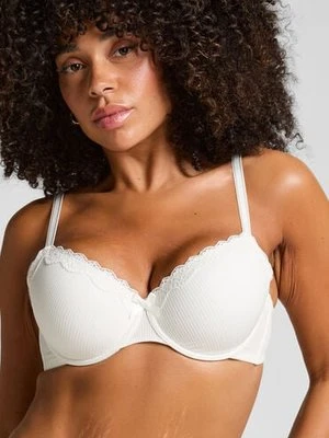 Hunkemöller Biustonosz usztywniany z fiszbinami Lola Biały